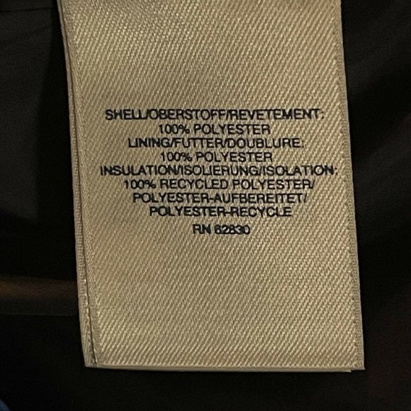 Lands End Girl Insulated Down Alternative Thermoplume Jacket M 10-12 Quilted NEW - Picture 9 of 11